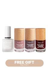 [GET FREE GIFT] PLAYINN Nail Whitener Nail Polish 04 & Natural Origin Best Seller Bundle