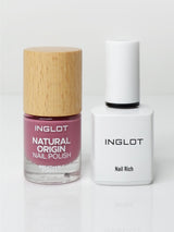 INGLOT Natural Origin Nail Polish Morning Dance with Nail Rich Bundle