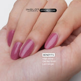 [Hemat 21%] INGLOT Nail Treatment Duos - Gel Effect Top Coat, Nail Buffer