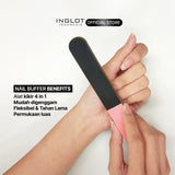 [Hemat 21%] INGLOT Nail Treatment Duos - Nail Cuticle Oil, Nail Buffer