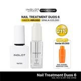 [FREE GIFT] INGLOT Nail Treatment Perfect Pair - Nail Rich, Dry and Shine